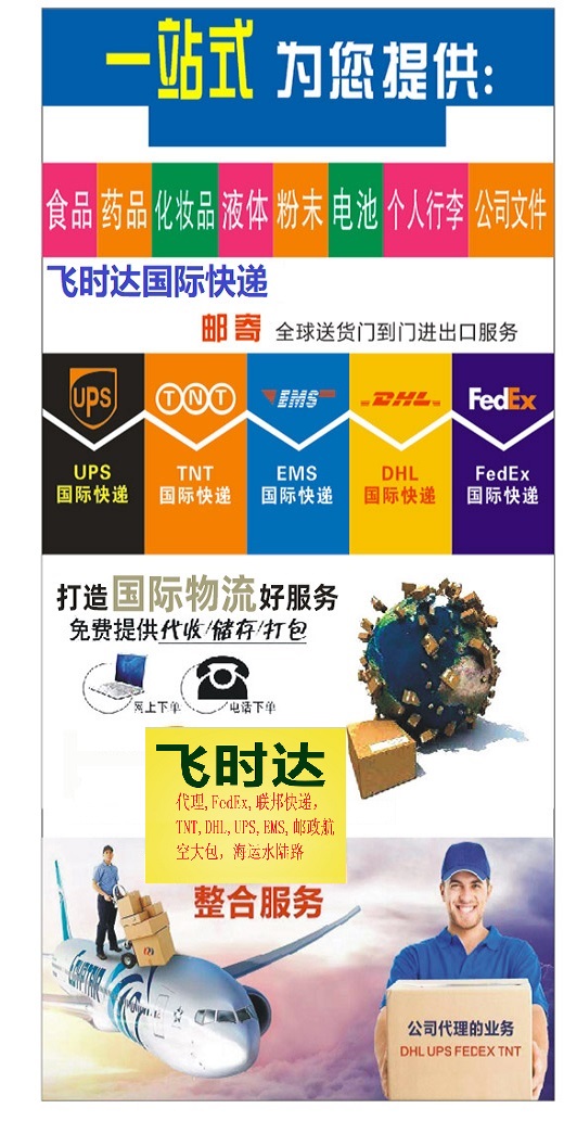 ʱʿݴfedex,DHL,UPS,EMSմ˷